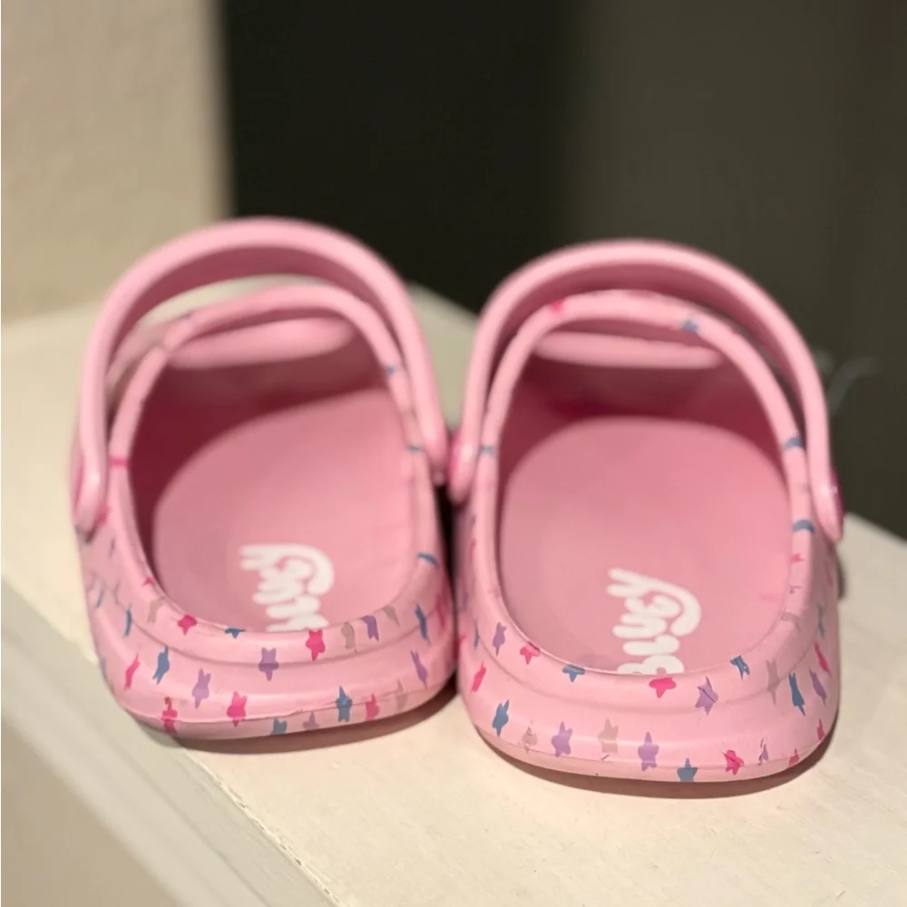 Bluey Toddler Comfort Slide Sandals Pink, Size 10C, New with Tags - Picture 4 of 6